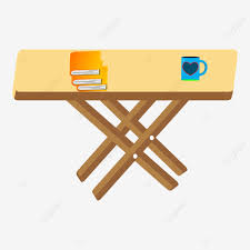 Wood Table Design Vector Solid Wood