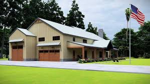 Austin Barndominium Floor Plan 4 Br 3 5