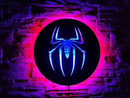 Spider Man Icon Led Neon Sign