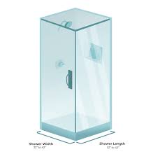 Standard Shower Dimensions And Sizes By