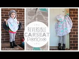 Reversible Car Seat Poncho How To