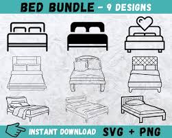 Bed Svg Bed Clip Art Bed Vector