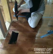 How To Patch Subfloor Sawdust Girl