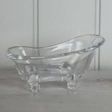 Glass Bath Soap Dish