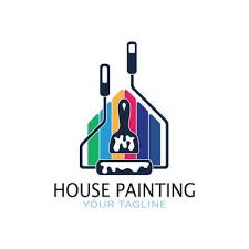 Paint Brush Logo Vector Art Icons And