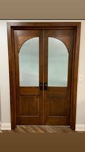 French Doors With Arches Antique Pantry