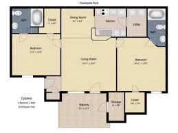 2 Bedroom Split 2 Bath 2 Bed