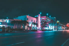 Art Deco Miami De Işıklı Bir Mimari