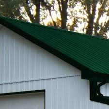 Green Metal Roof Panel