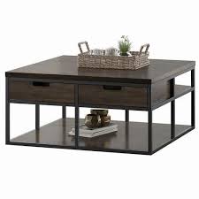 2 Drawer Square Coffee Table By Gold Craft