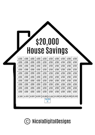 20 000 House Savings Tracker 20 000