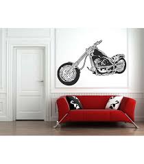Motorbike Wall Decal Boy Bedroom