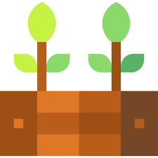 Raised Bed Basic Straight Flat Icon