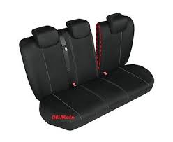 Full Set Tailored Black Seat Covers For