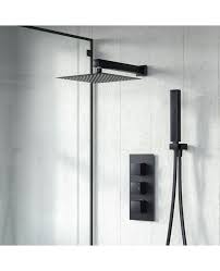 Temel Square Shower Head Concealed