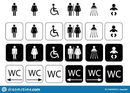 Wc Symbols For Toilet Sign Toilet Icon