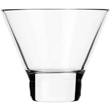 Boost Stackable Stemless Martini Glass
