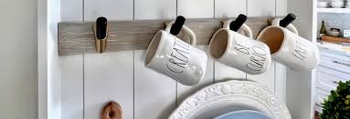 Mug And Plate Rack Wall