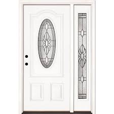 Hand Fiberglass Prehung Front Door