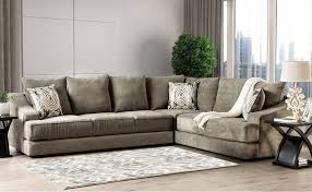 Nelmont Sectional Gray Beige Furniture