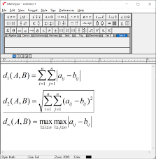 Copy Equations Written In Mathtype