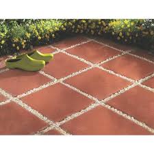 Red Square Concrete Patio Stone