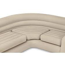 Intex Inflatable Couch Sectional Gray