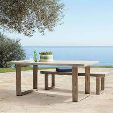 Portside Outdoor Concrete Dining Table