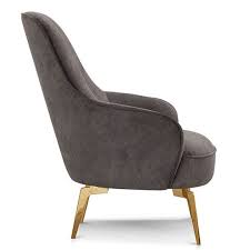 Lorenzo Fabric Accent Chair Grey