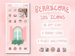Berrycore Icon Wallpaper Pack Cute