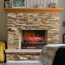 Infrared Electric Fireplace Log Heater