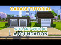 How To Build A Garage In The Sims 4