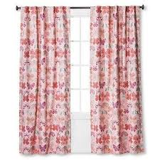 Pink Floating Erfly Drapery Panel