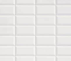 Betonbrick Wall White Diamond Glossy