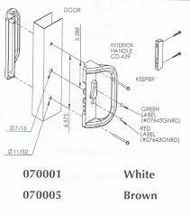 Sliding Patio Door Handles Replacing