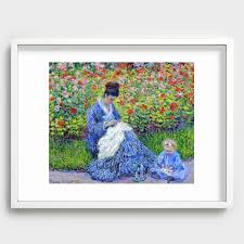 Claude Monet 1875 Recessed Framed Print