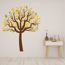 Green Leaves Wall Decal Sticker