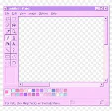 Ms Paint Aesthetic Transpa Clipart