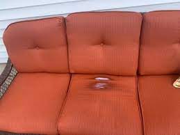 Cushion Wicker Outdoor Sofa
