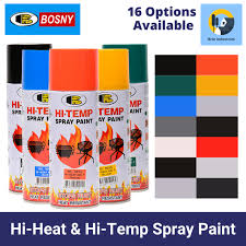 Bosny Hi Heat And Hi Temp Spray Paint