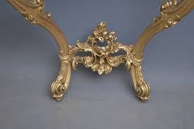 Antique Console Table Mirror For