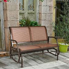 Outdoor Patio Swing Glider Bench Chair