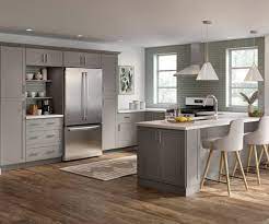 Gray In Stock Kitchen Cabinets
