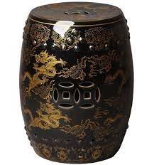 Chinese Decor Ceramic Garden Stools