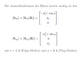 Mass Matrix Theoretical Calculations Of