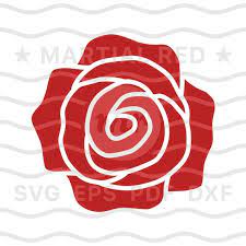 Rose Svg Red Rose Svg Rose Flower Svg