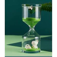 Minutes Hourglass Green Farm Sand Timer