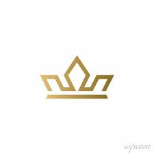 Crown Modern Logo Design Vector Icon