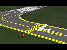 Airport Taxiway Signs And Markings
