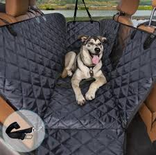Waterproof Dog Car Seat Cover With Mesh